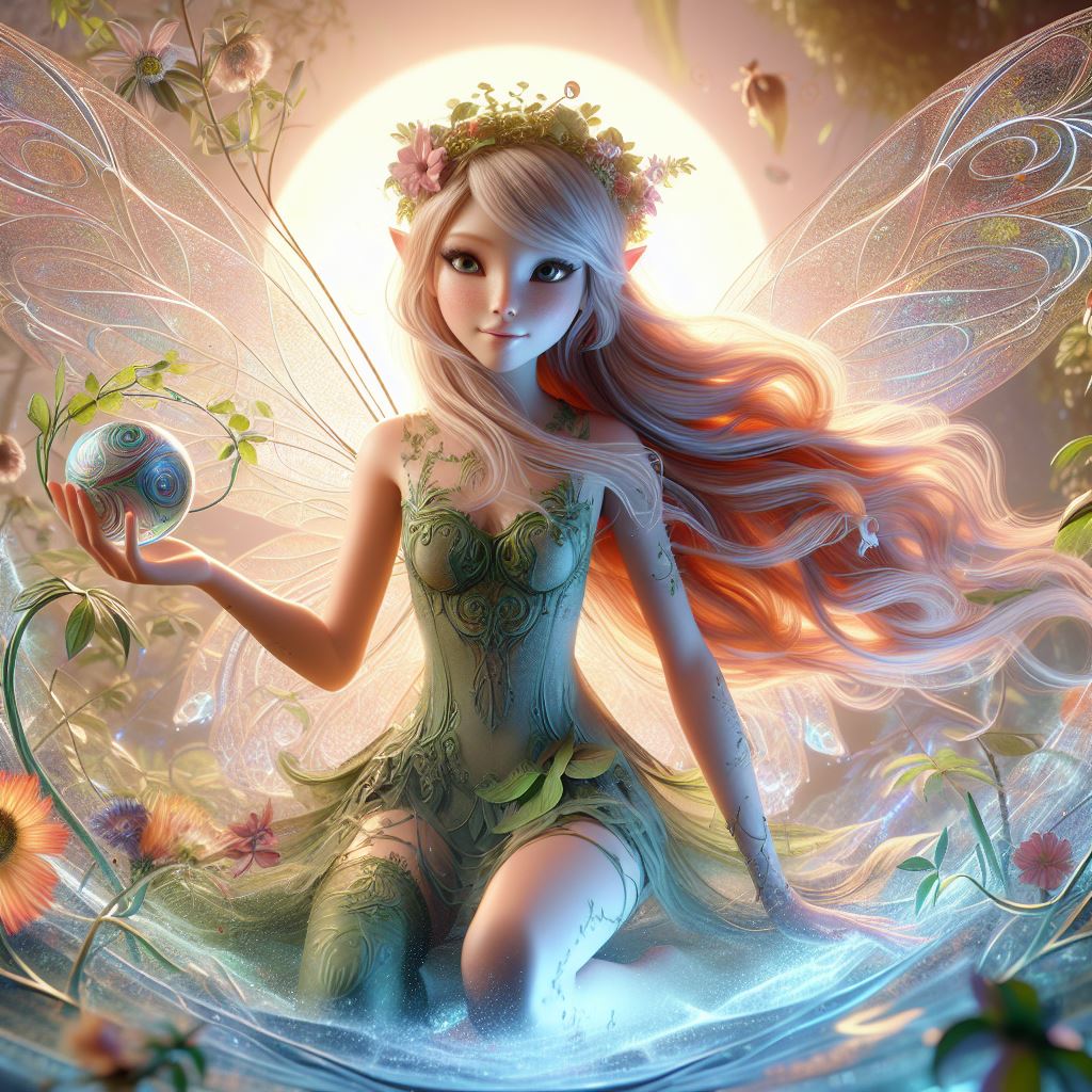 20oz Tumbler – Forest Fairy (Free Starter Image)