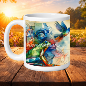 Mug 11oz Template n005