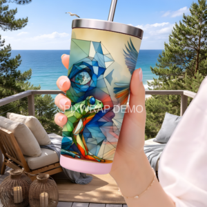 Tumbler 20oz Tapered Template n006