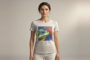 T-Shirt White Template 2